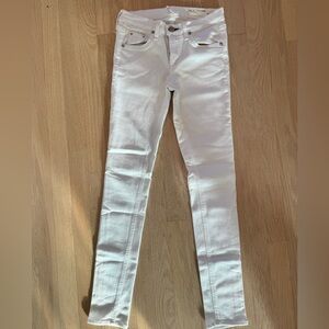 Rag & Bone White Jeans 25